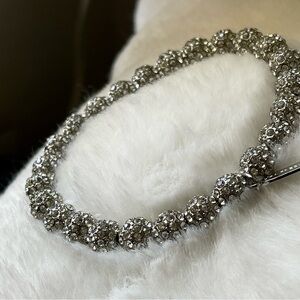 Lisa Freede | Mini Disco Ball Crystal Pave In Sil… - image 1